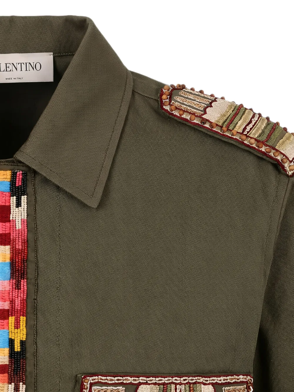 Valentino Garavani Shirtjack Groen