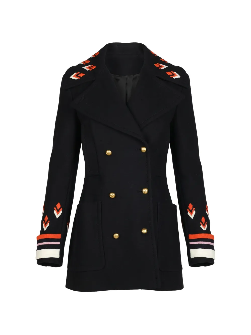 Valentino Garavani embellished coat - Nero