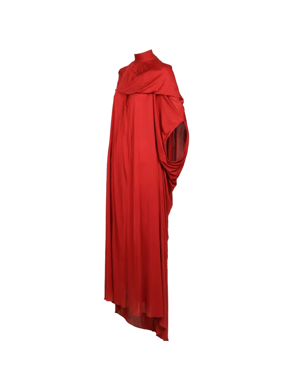 Valentino Garavani Jurk met hoge hals Rood
