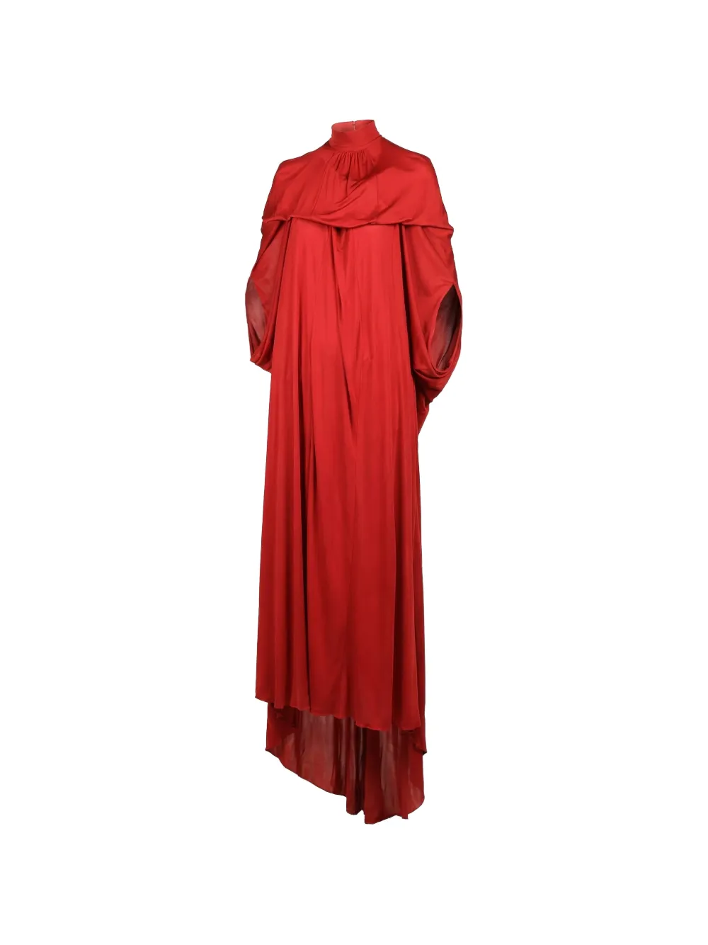 Valentino Garavani Jurk met hoge hals Rood