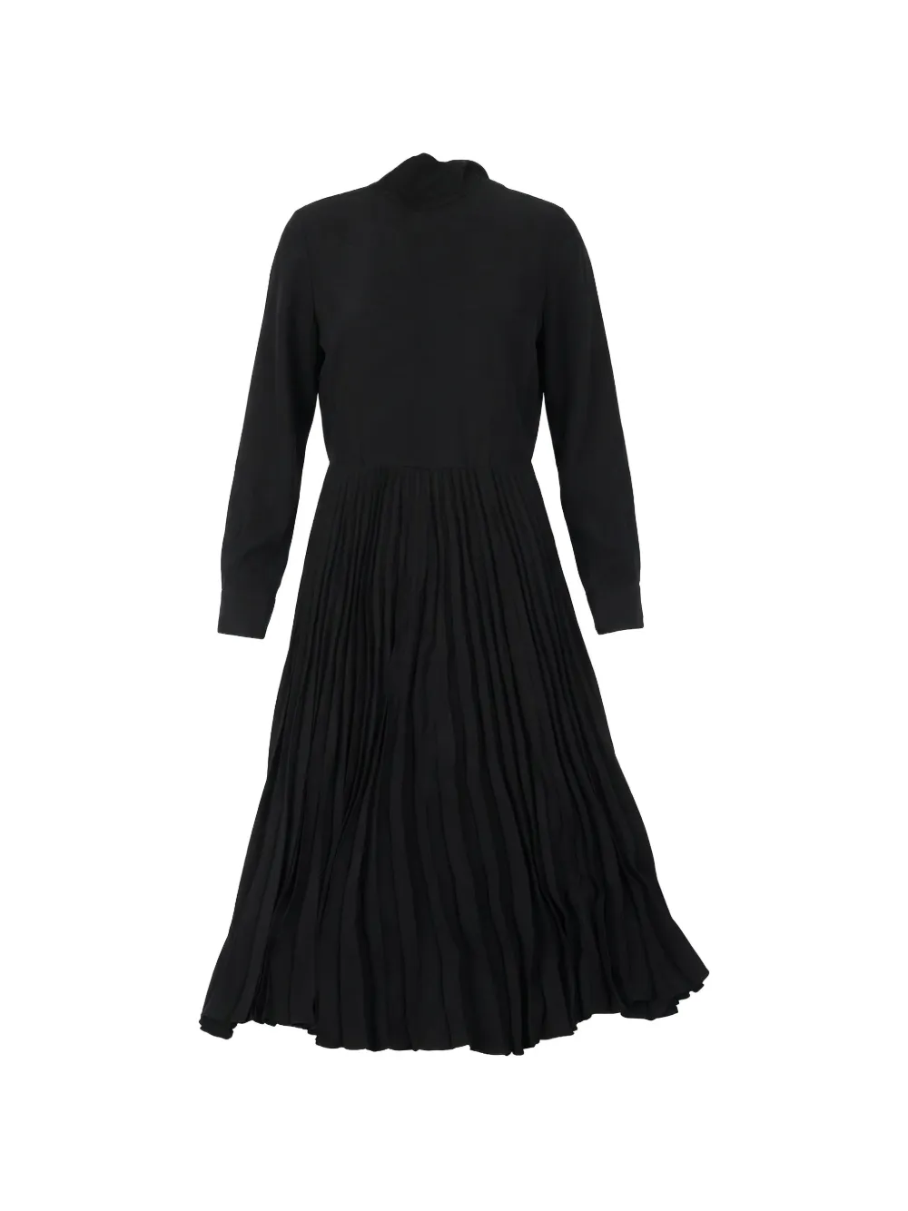 Valentino Garavani Maxi-jurk met lange mouwen Zwart