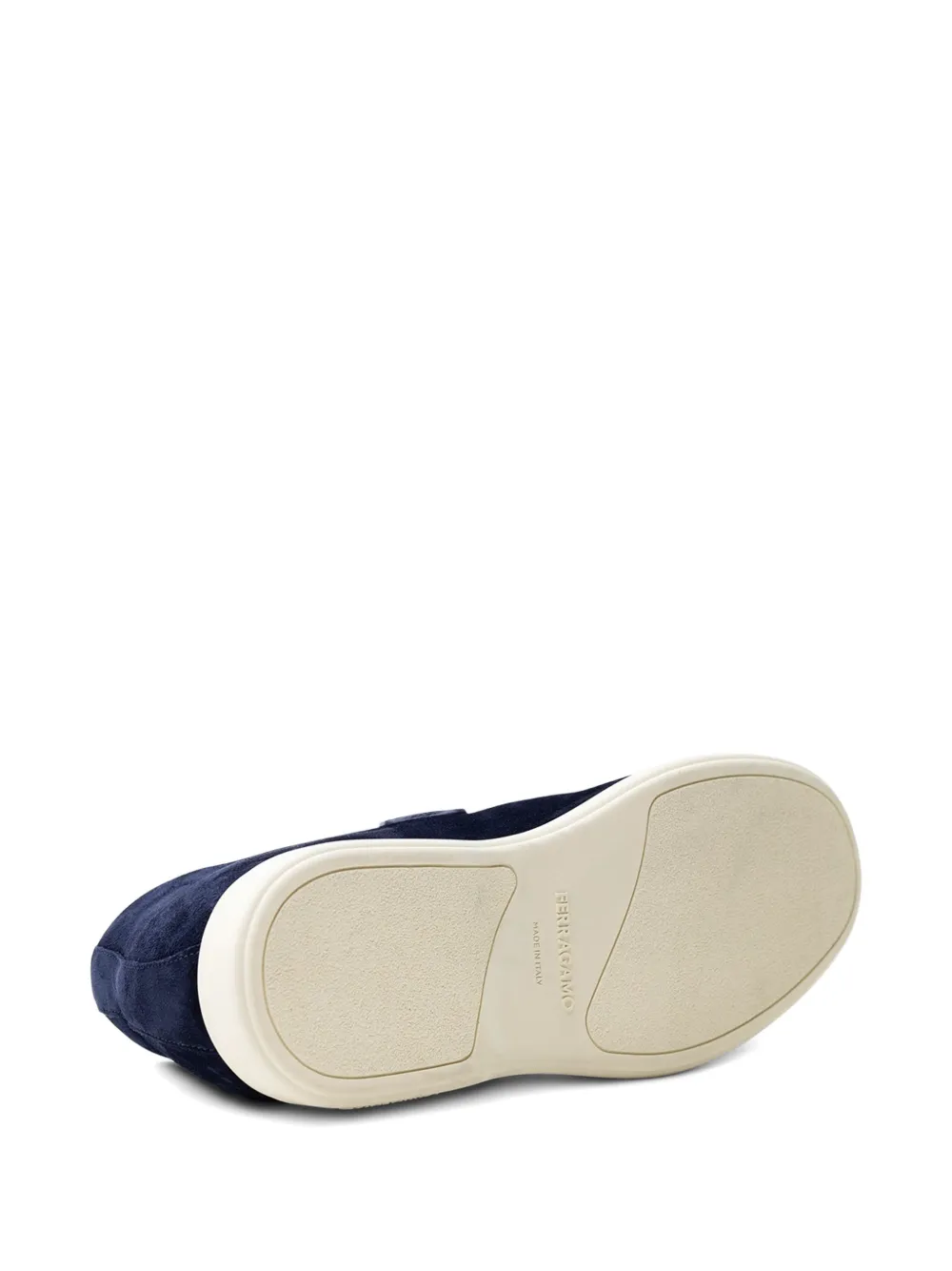 Ferragamo Suède desert boots Blauw