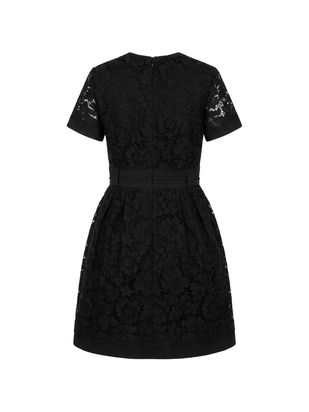 Valentino Garavani Jurk met ceintuur Zwart
