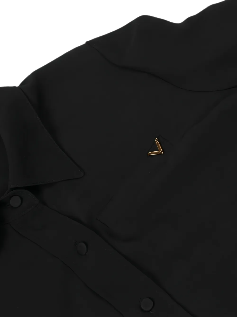 Valentino Garavani VLogo Signature overhemd met zak Zwart