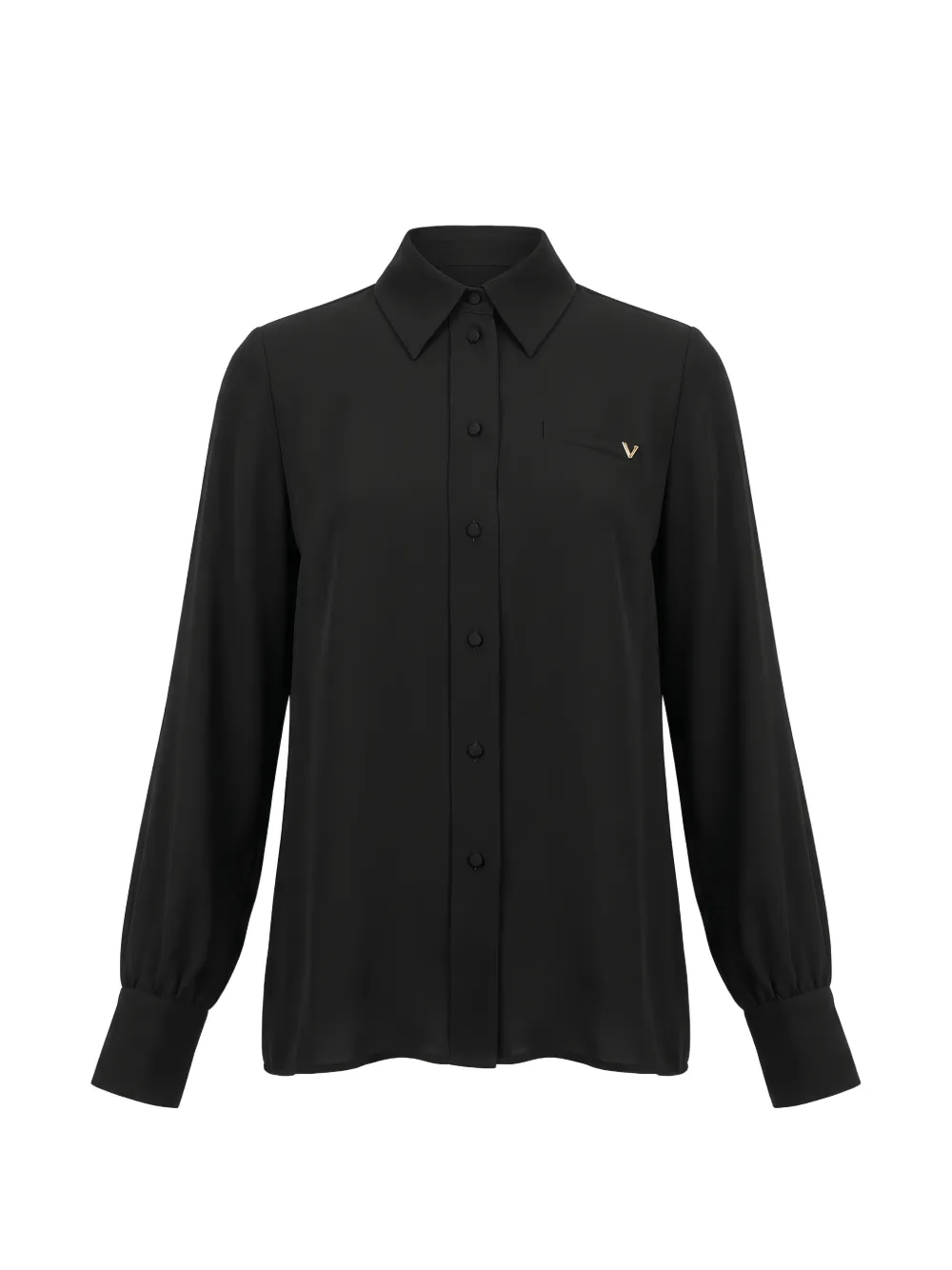 Valentino Garavani VLogo Signature pocket shirt - Schwarz