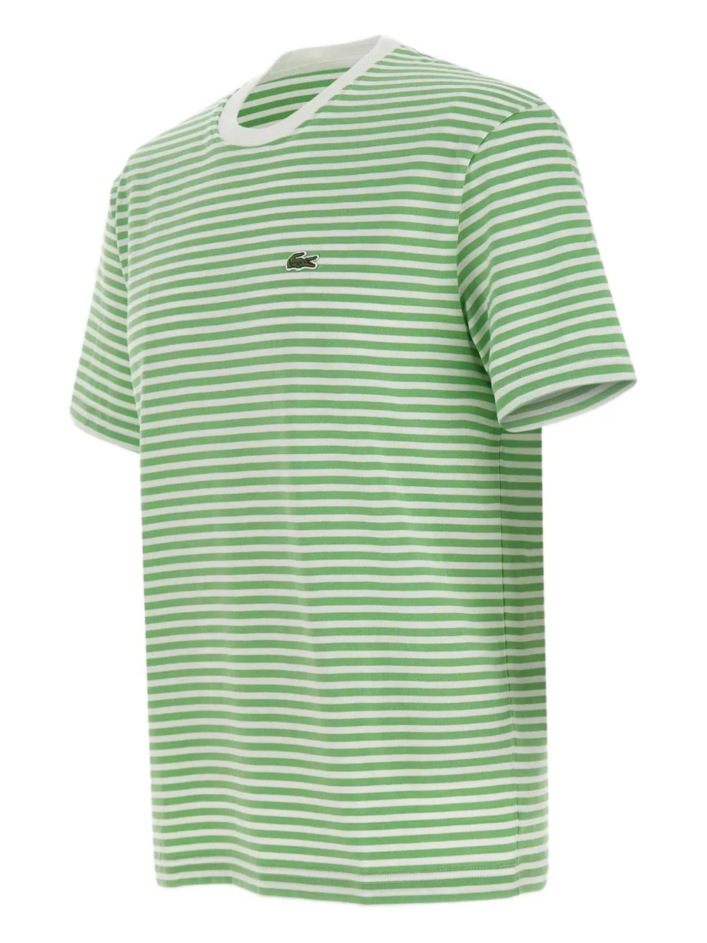 Lacoste Gestreept T-shirt Groen