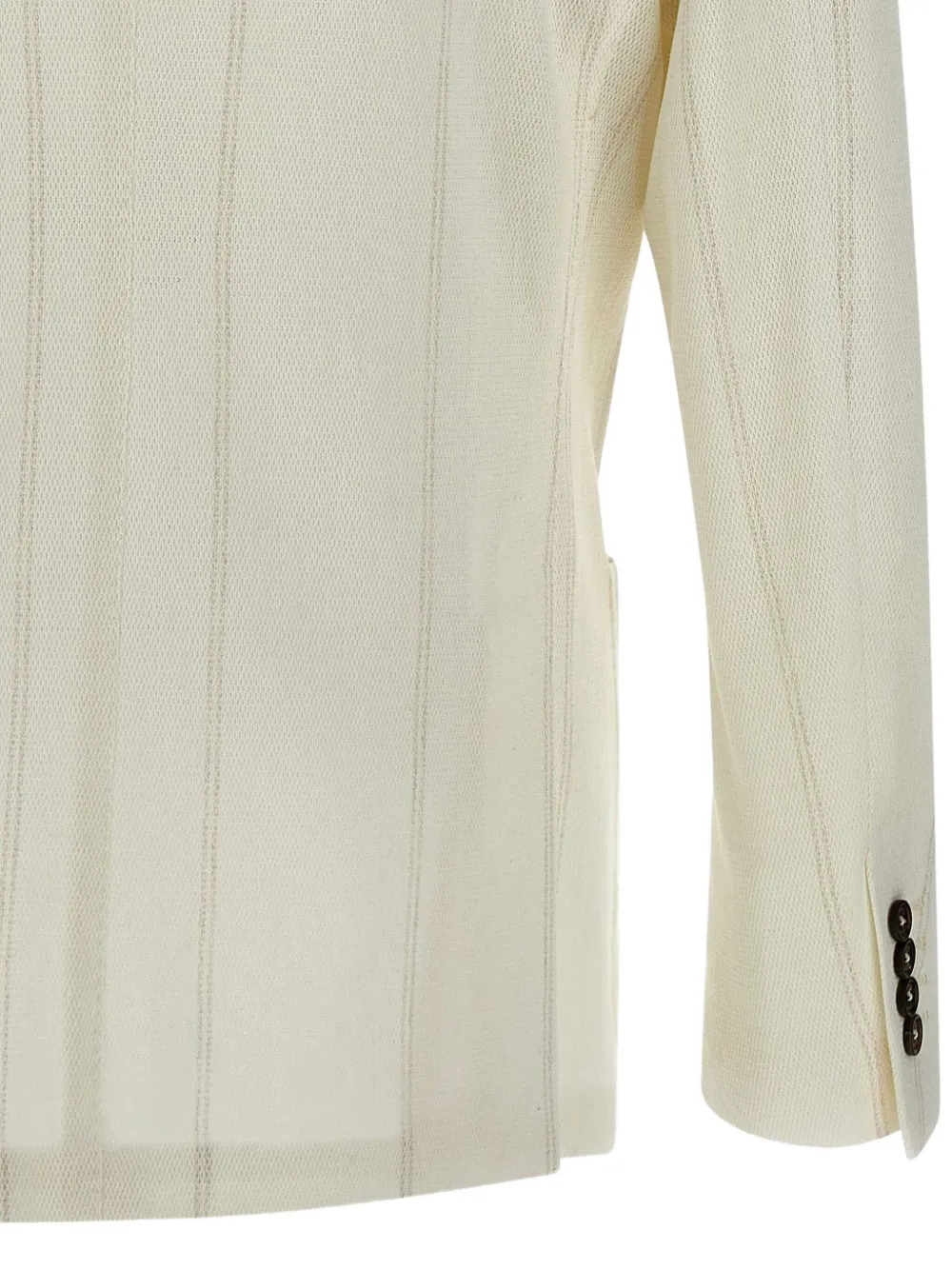 Eleventy Blazer met dubbele rij knopen Wit