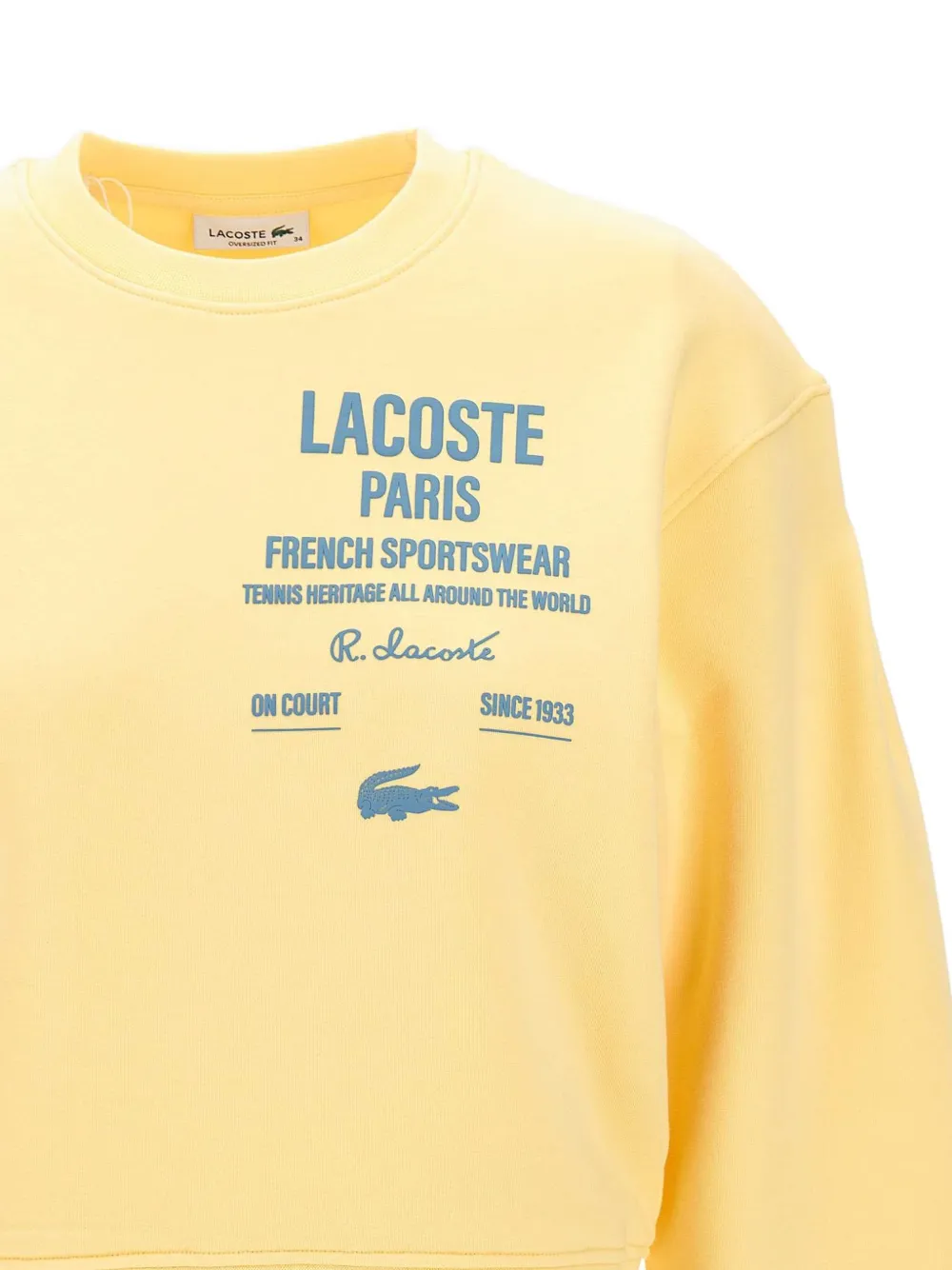 Shop Lacoste Cotton-blend Sweatshirt