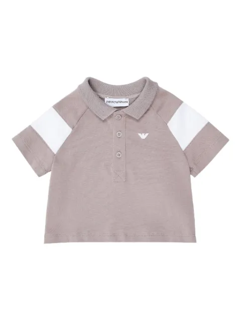 Emporio Armani Kids colour-block polo shirt