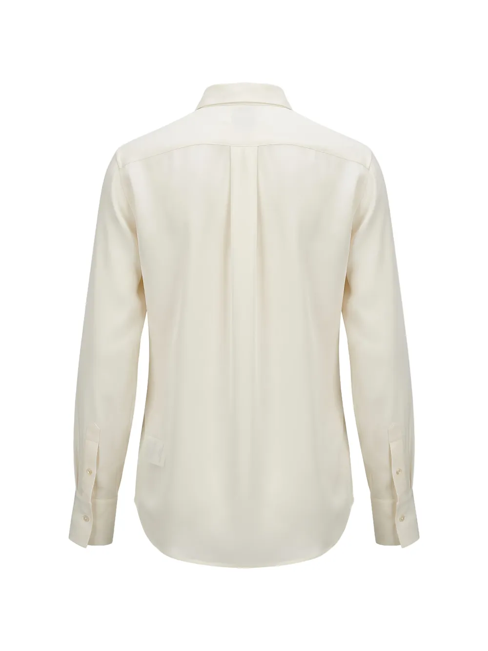 Valentino Garavani Overhemd met lange mouwen en strik Beige