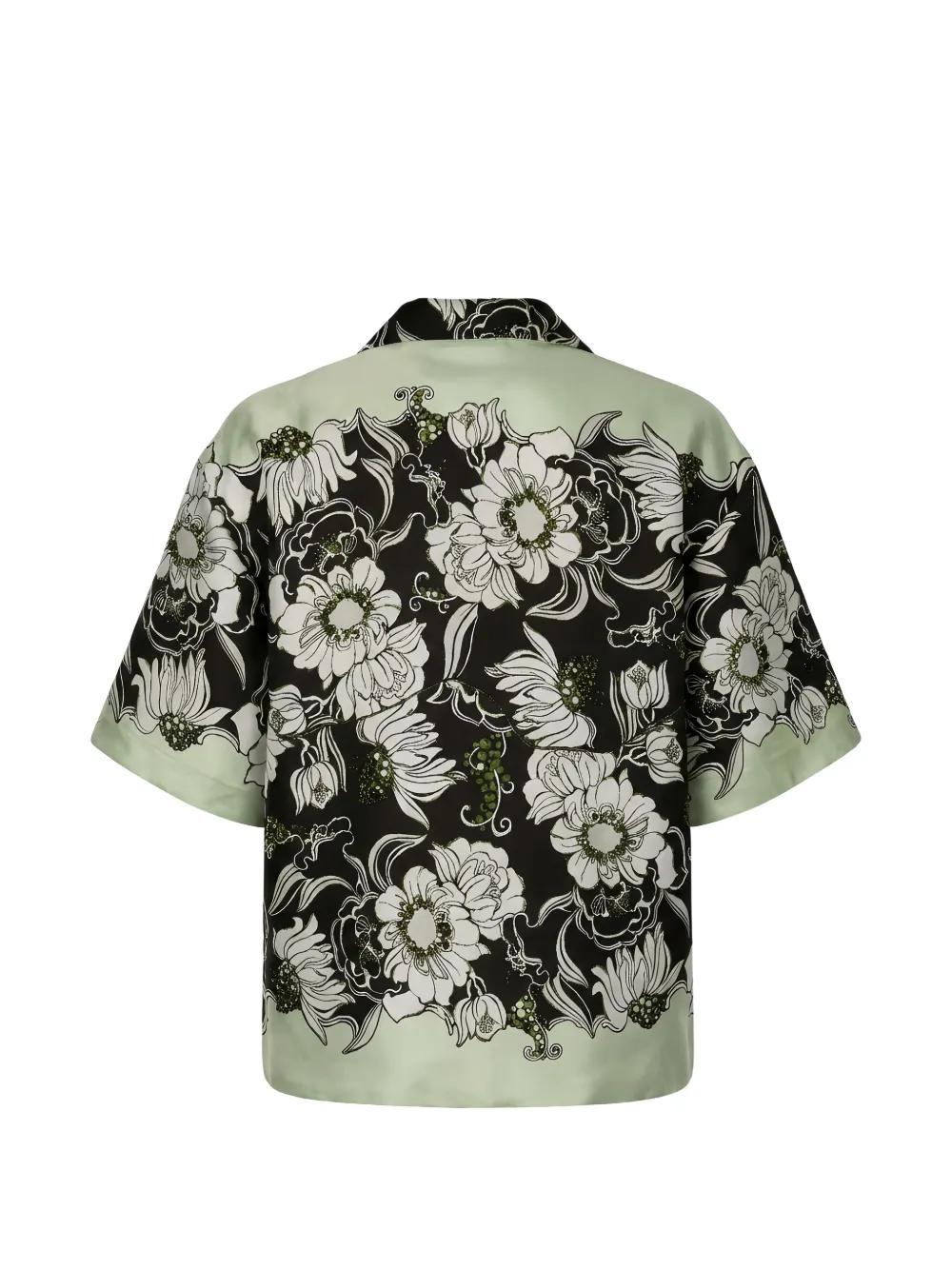Valentino Garavani Jack verfraaid met pailletten en bloemen-print Groen