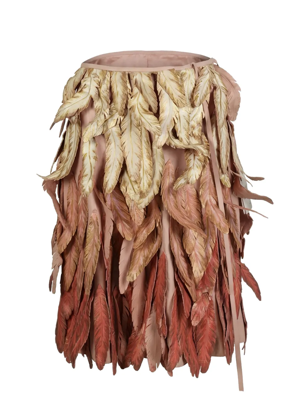 Valentino Garavani Rok met rits Beige