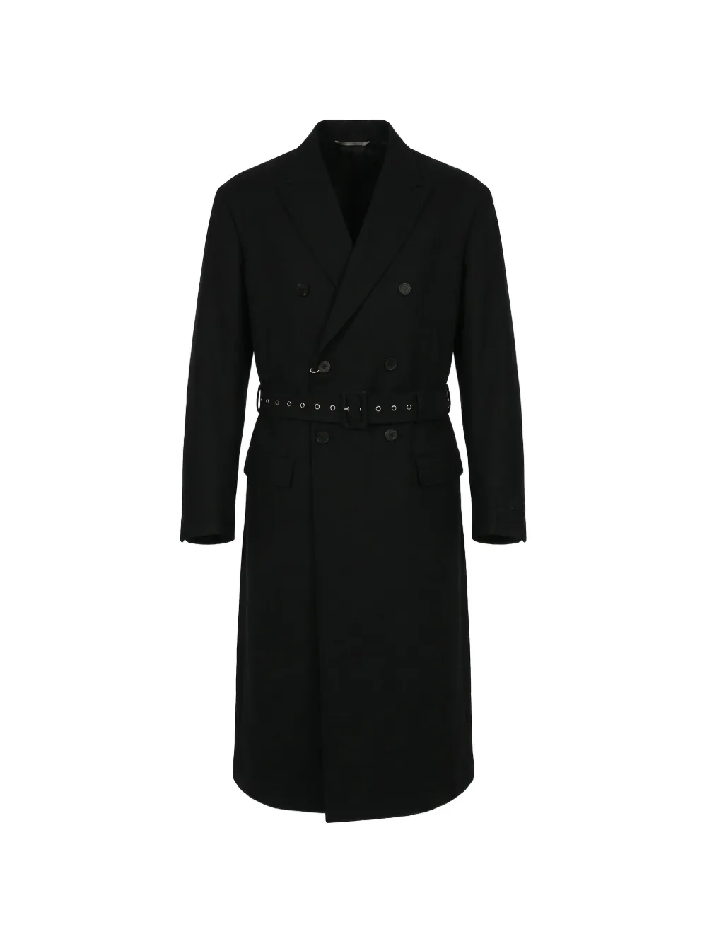 Valentino Garavani double-breasted belted coat - Schwarz