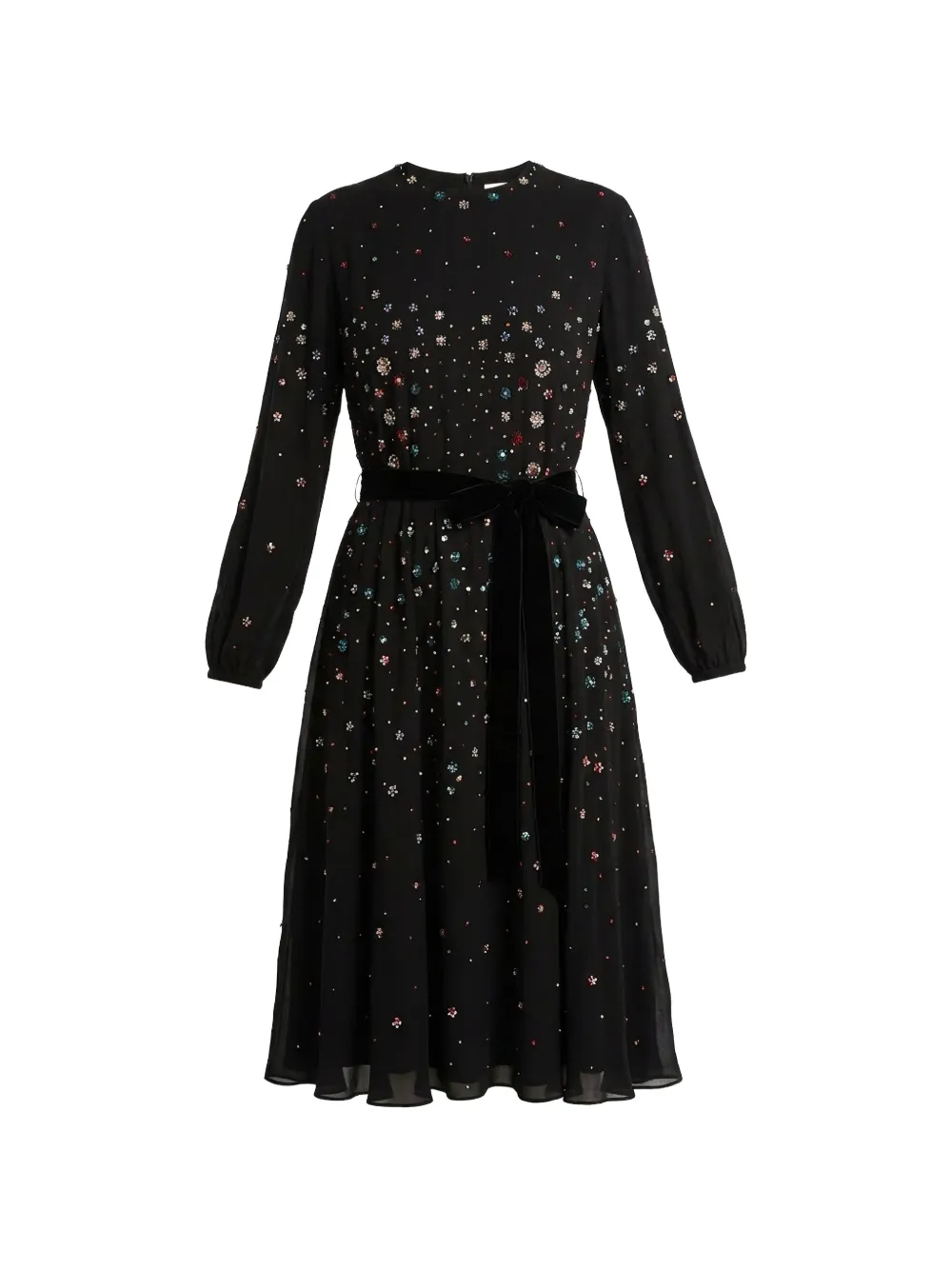 Valentino Garavani long-sleeve dress - Schwarz