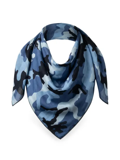 Valentino Garavani camouflage scarf