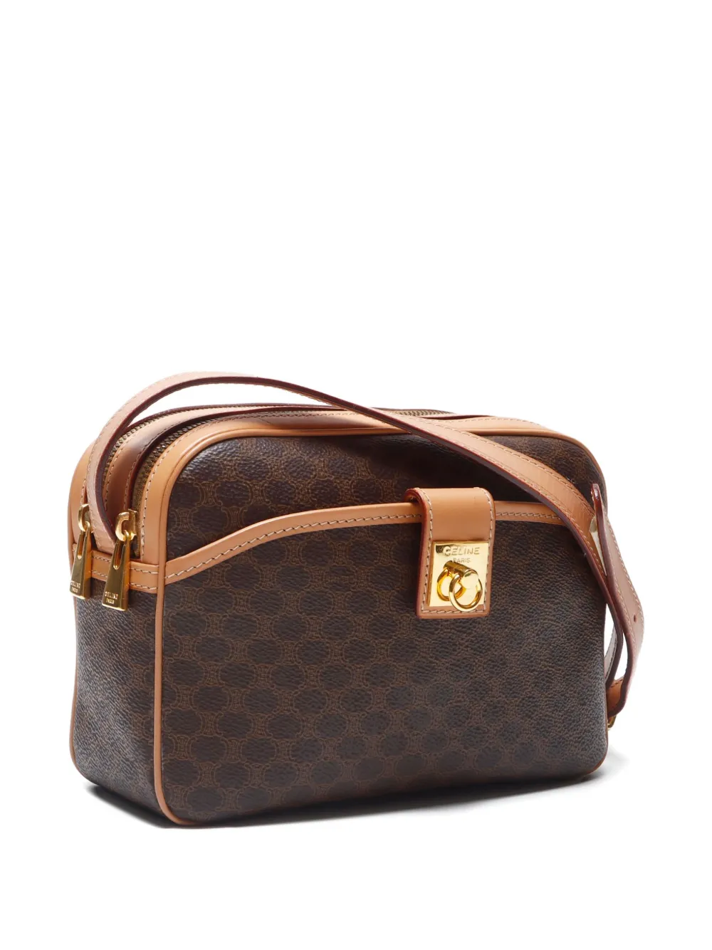 Pre-owned Celine 1990-2000 Macadam-pattern Shoulder Bag