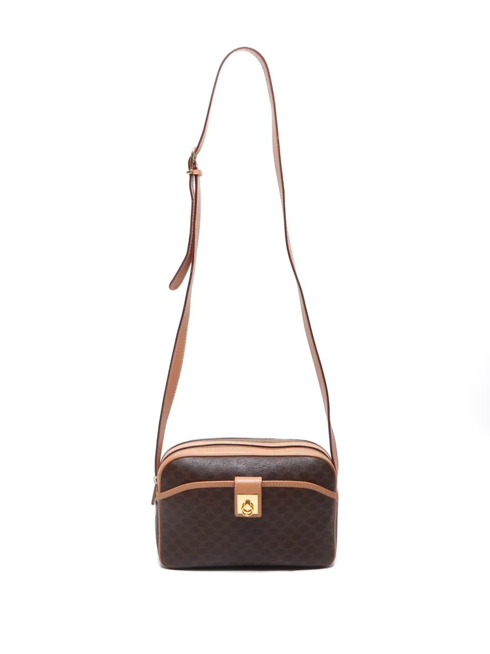 Pre-owned Celine 1990-2000 Macadam-pattern Shoulder Bag