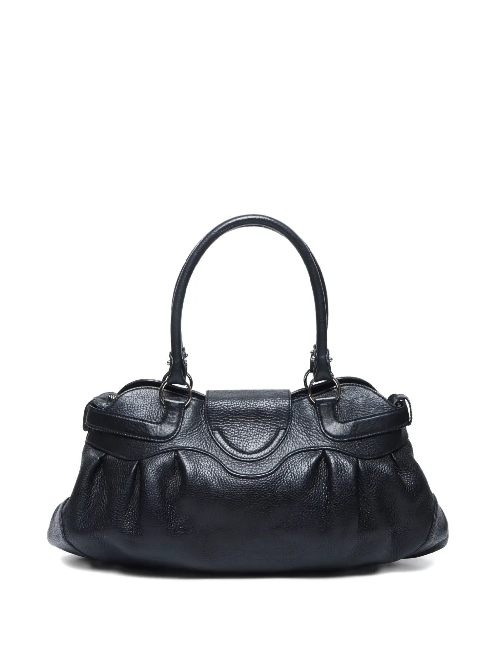 Pre-owned Ferragamo 2000-2020s Gancini Leather Tote Bag