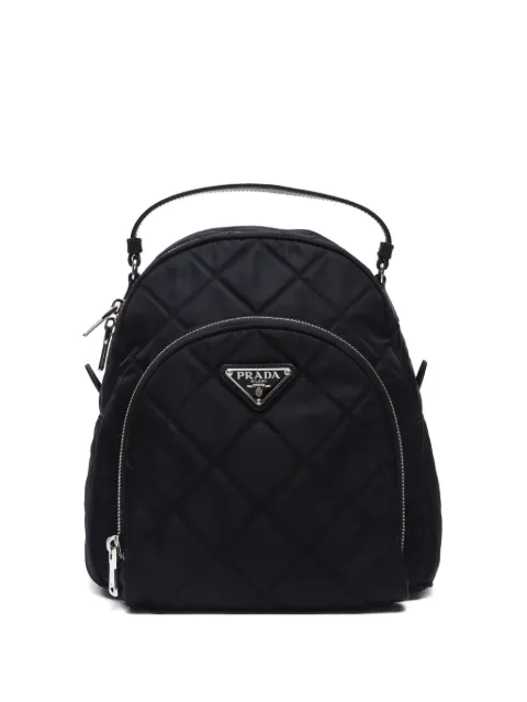 Prada Pre-Owned mochila con logo triangular 2010-2020
