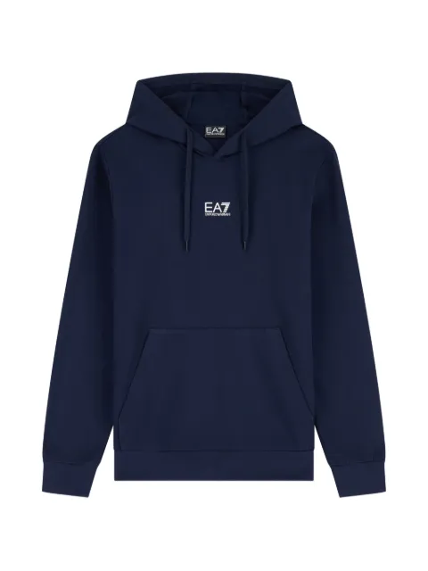 Ea7 Emporio Armani cotton pullover hoodie from Core Identity