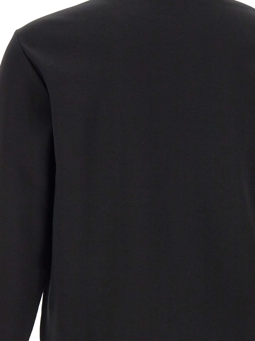 Ea7 Emporio Armani Stretch-katoenen sweater Zwart