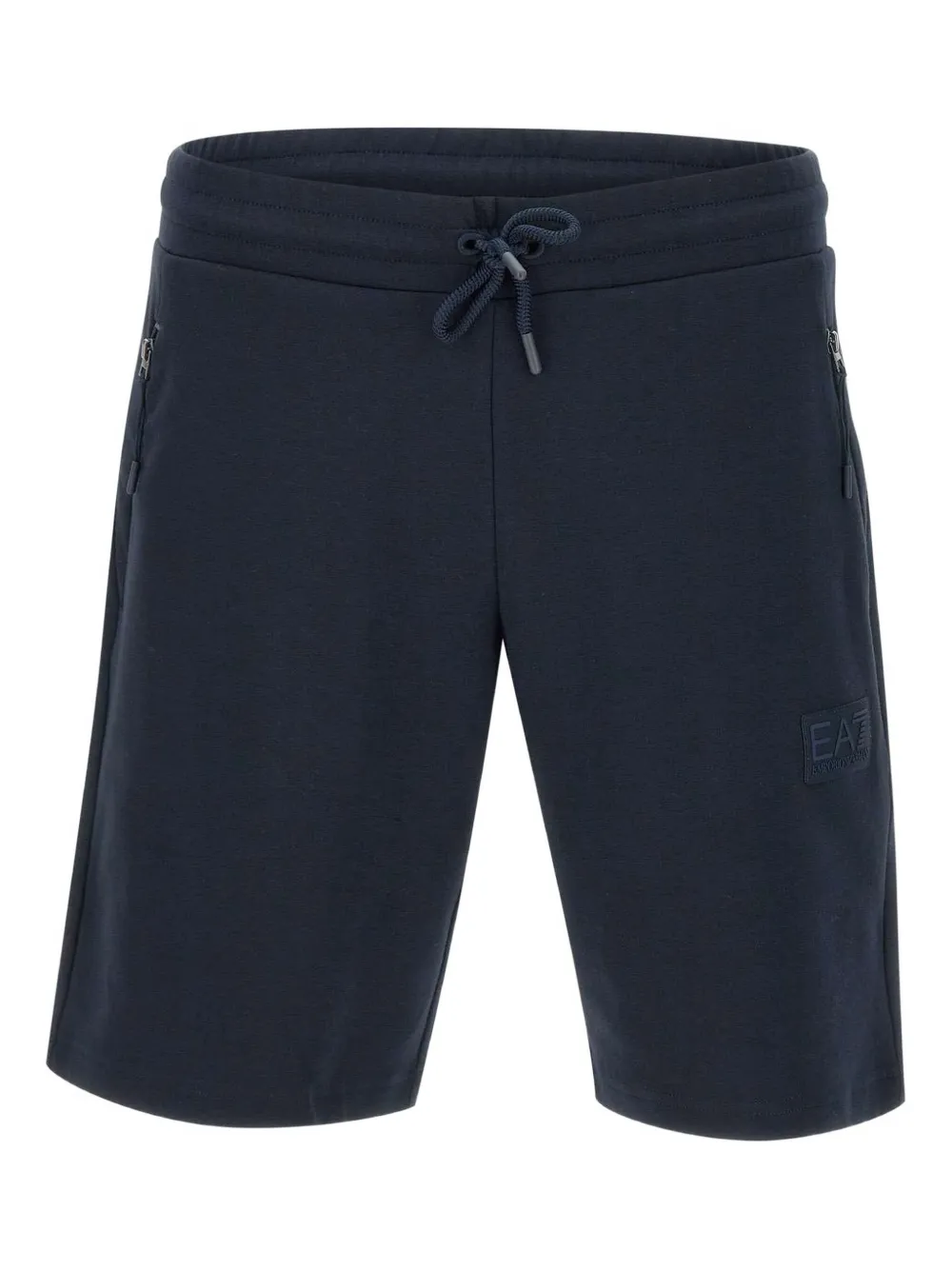 Ea7 Emporio Armani Shorts van stretch-katoen Blauw