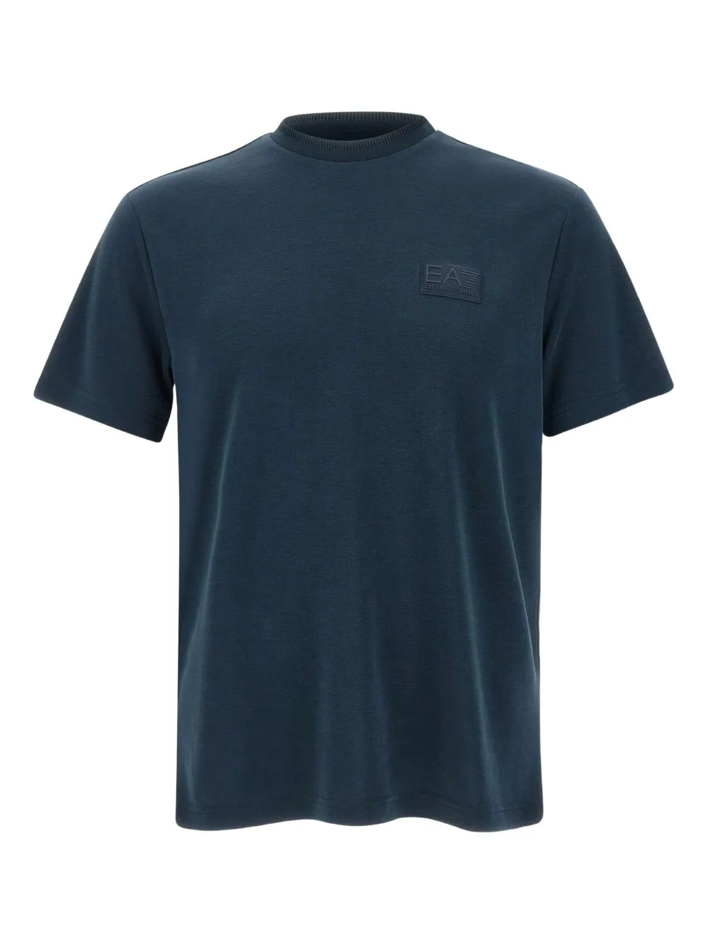 Ea7 Emporio Armani playera con parche del logo | azul | Image 1