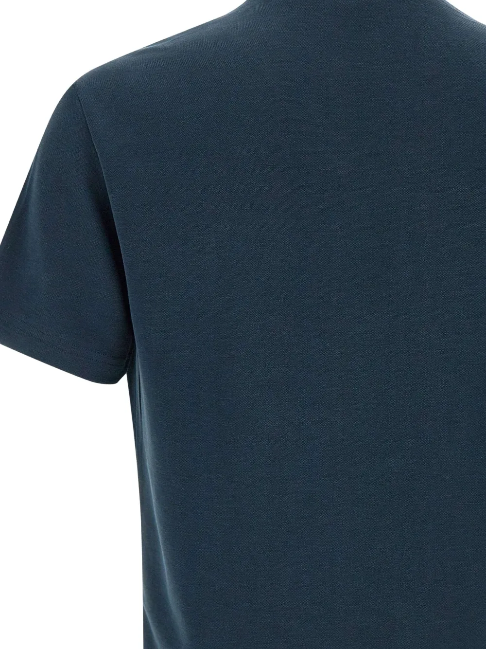 Ea7 Emporio Armani T-shirt met logopatch Blauw