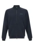 Ea7 Emporio Armani cotton-blend sweater - Blue