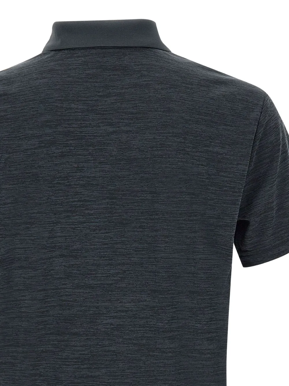 Ea7 Emporio Armani Poloshirt met logopatch Zwart