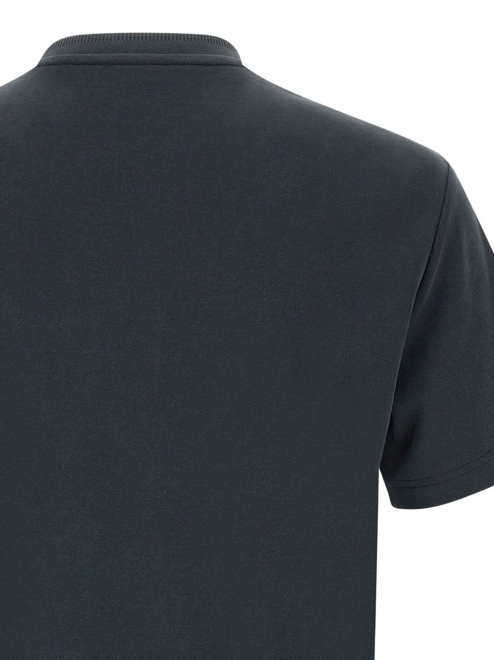Ea7 Emporio Armani T-shirt met logopatch Zwart