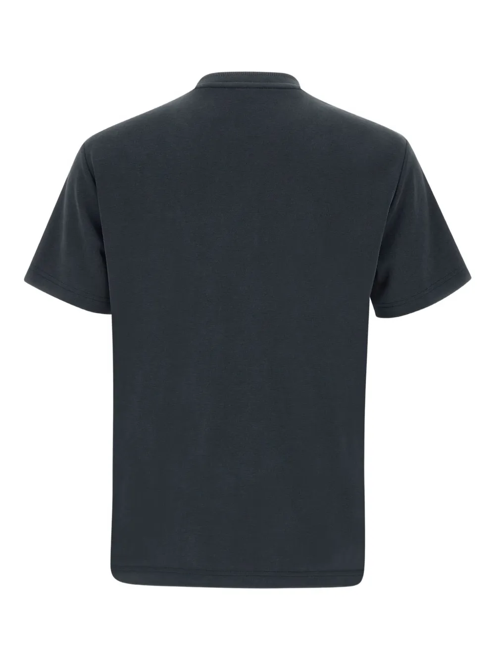 Ea7 Emporio Armani logo-patch t-shirt - Zwart
