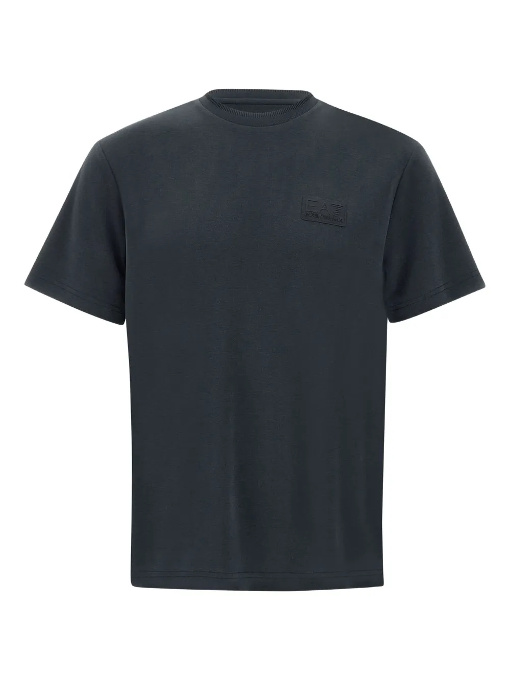 Ea7 Emporio Armani playera con parche del logo | negro | Image 1
