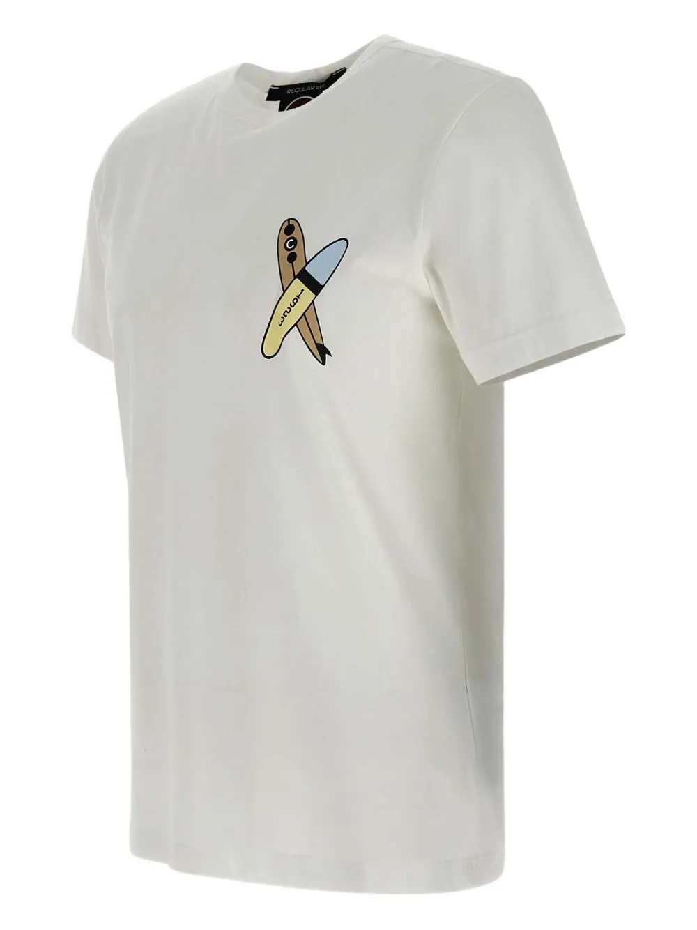 Colmar T-shirt met print Wit