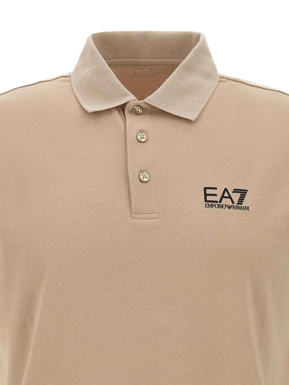 Ea7 Emporio Armani Core Identity poloshirt Beige