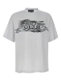 Versace Jeans Couture zebra-motif t-shirt - White