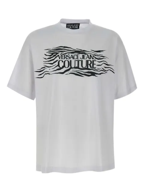 Versace Jeans Couture zebra-motif t-shirt