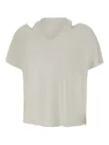 Kangra linen T-shirt - White