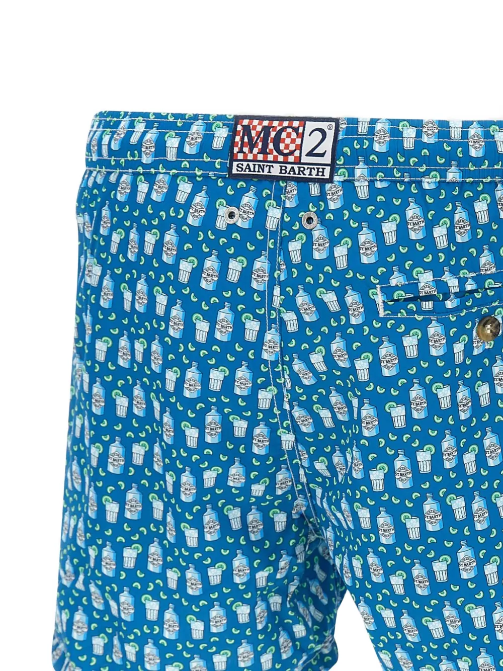 MC2 Saint Barth Gin Time zwembroek Blauw