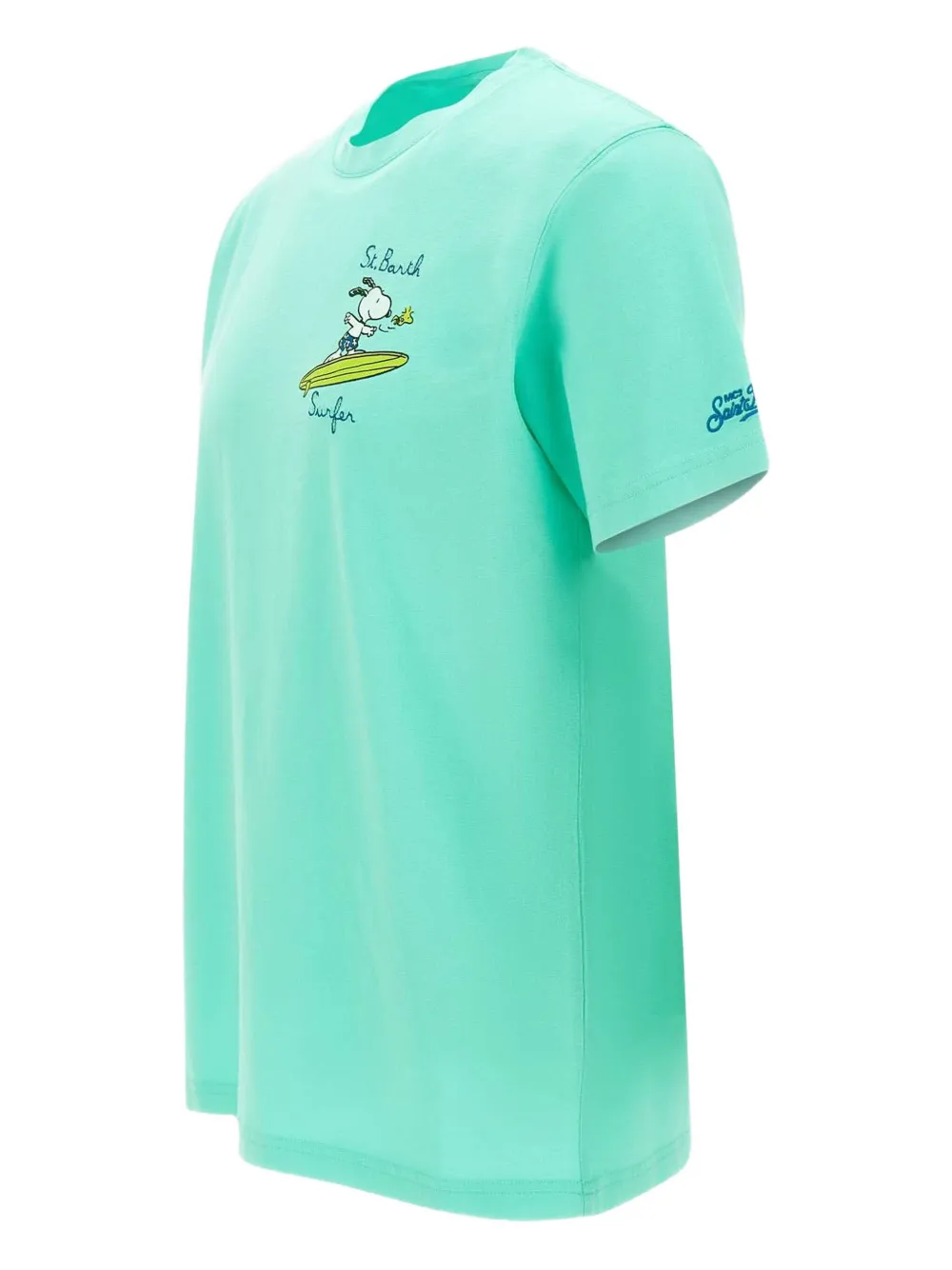 MC2 Saint Barth Snoopy Waves t-shirt Groen