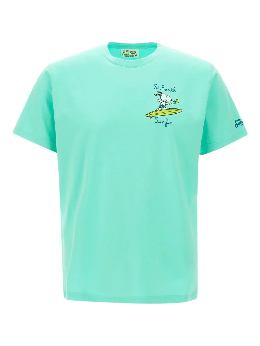 MC2 Saint Barth Snoopy Waves t-shirt Groen