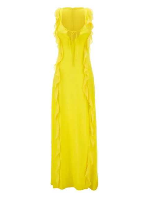 Les Filles d'Eva ruffle-detail maxi dress