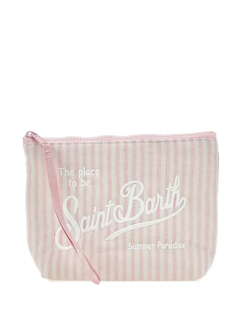 MC2 Saint Barth Aline linen clutch bag