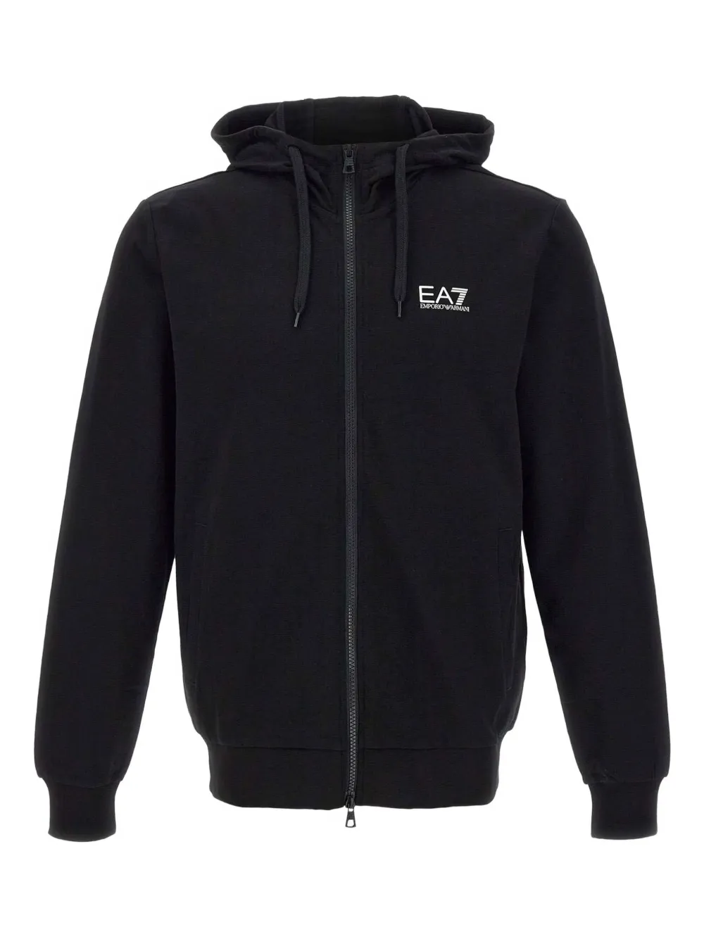 Ea7 Emporio Armani Core Identity sweater Zwart
