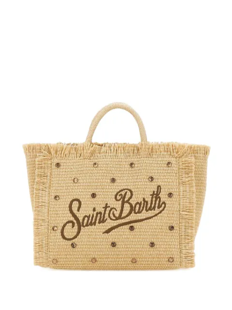 MC2 Saint Barth logo-embroidered tote bag 