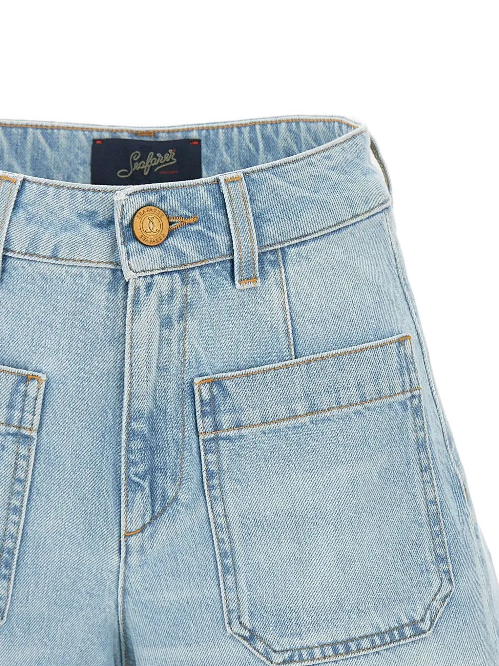 Shop Seafarer Janet Denim Shorts