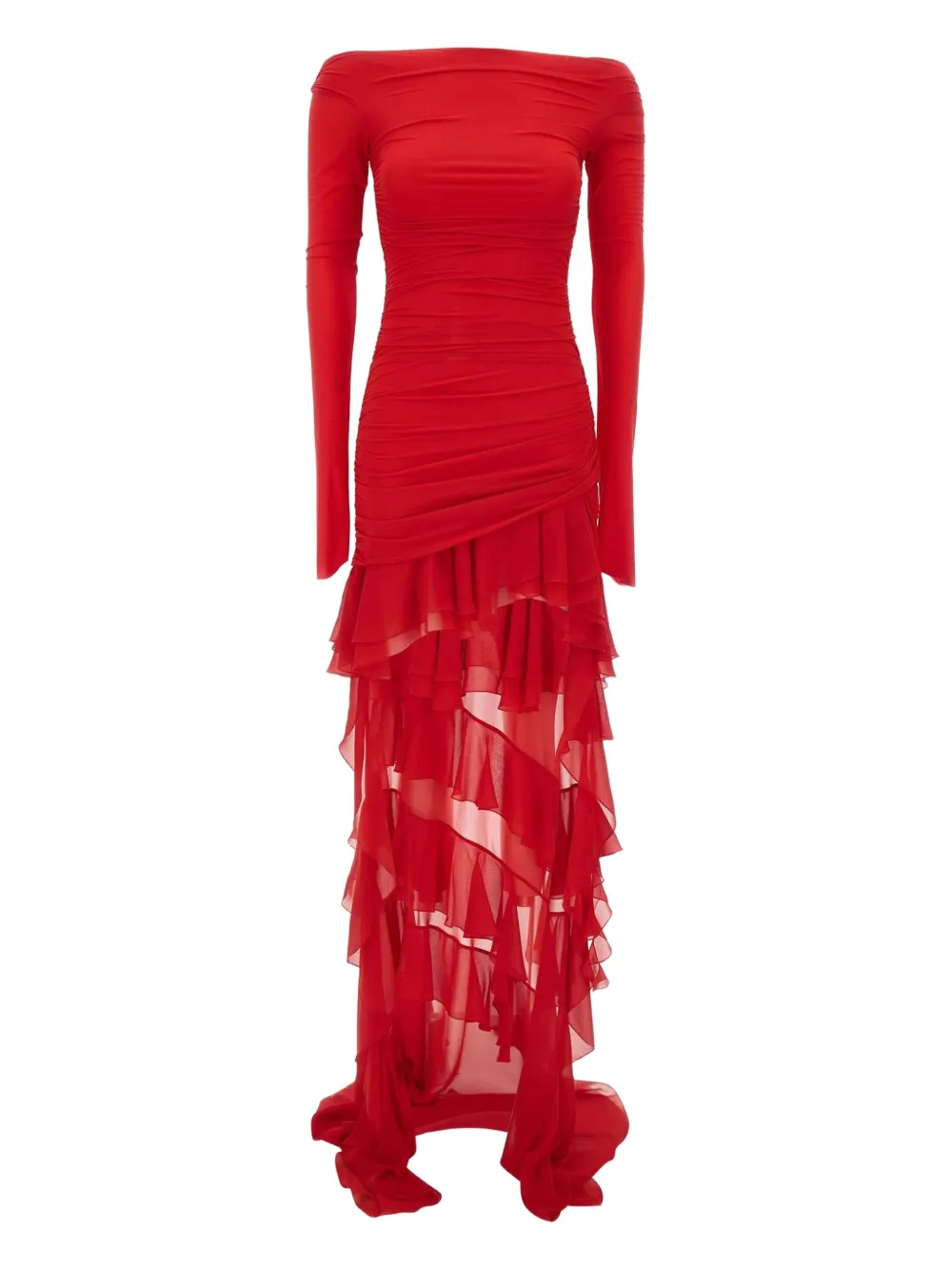 Blumarine Ruffled Mini Dress