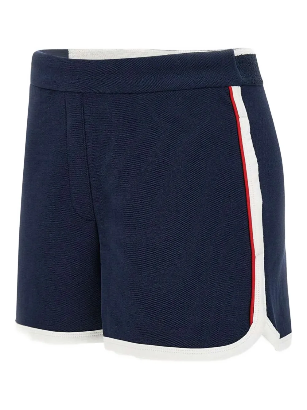 Lacoste Heritage stretch shorts Blauw