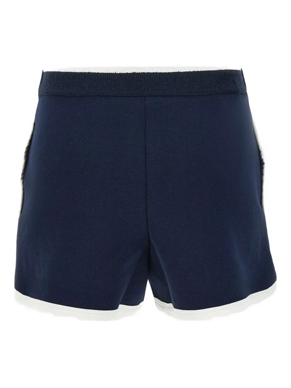 Lacoste Heritage stretch shorts Blauw