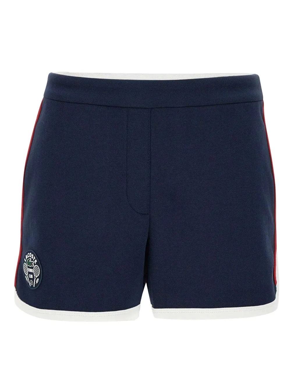 Lacoste Heritage stretch shorts Blauw